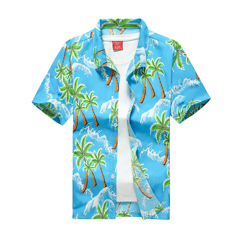 Summer Mens Hawaiian Casual Co - Romper Floral Print reseña y precio