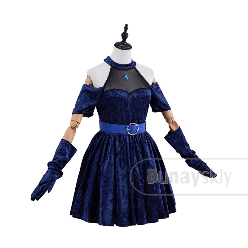 Alien Stage Mizi Cosplay Costu - Maxi Dress Halter reseña y precio