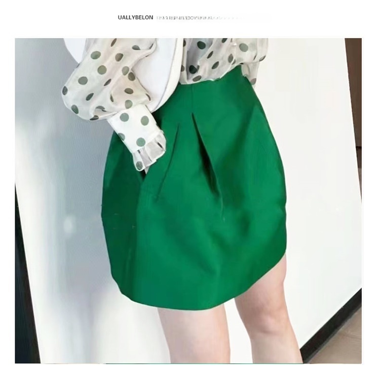 High Waist A-Line Skirt Hepbur - Midi Skirt Floral reseña y precio