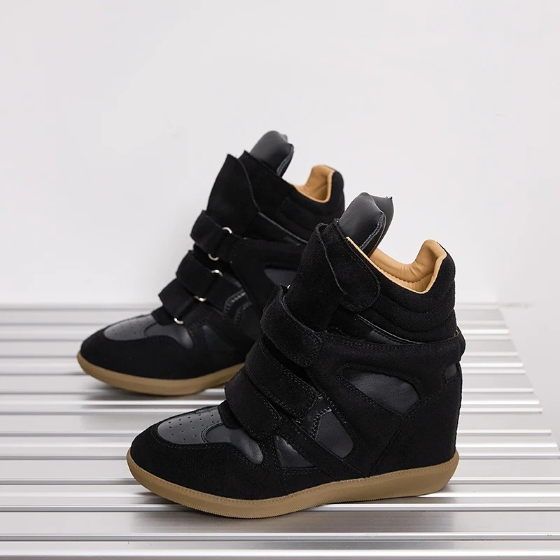 Women Ankle Boots Genuine Leat - Wedge Espadrille Women reseña y precio