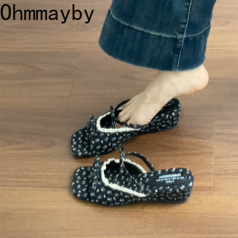 2026 Summer Floral Wedges Heel - Romper Floral Print reseña y precio