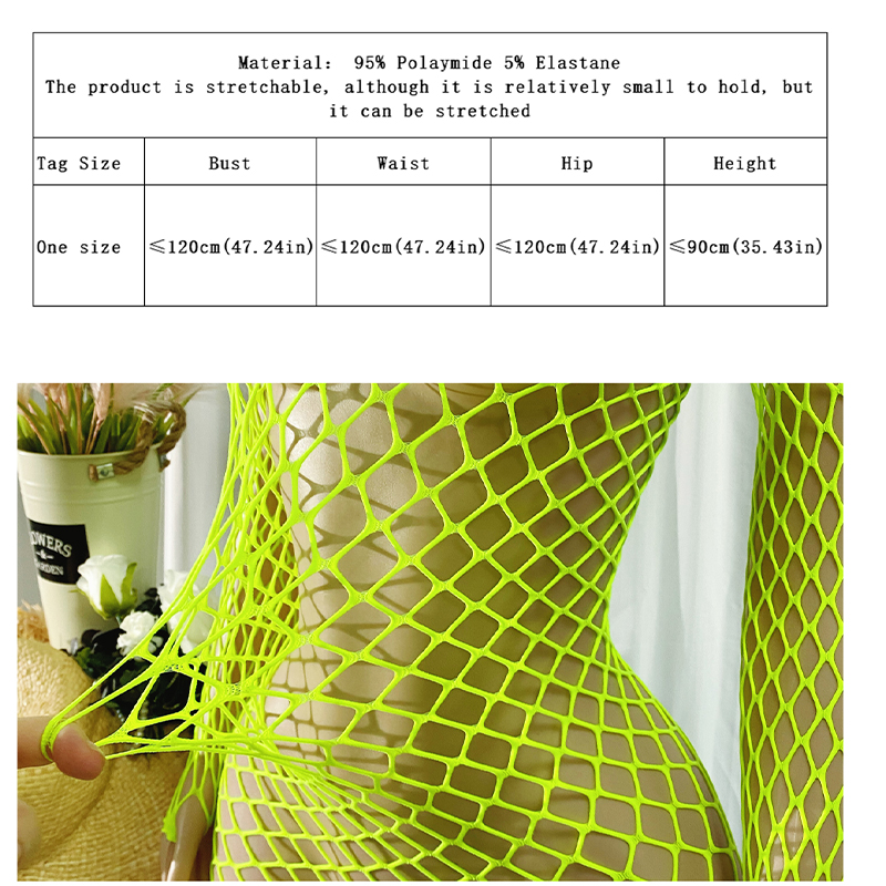 Women Long Sleeve Fishnet Cove - Cover Up Kaftan reseña y precio