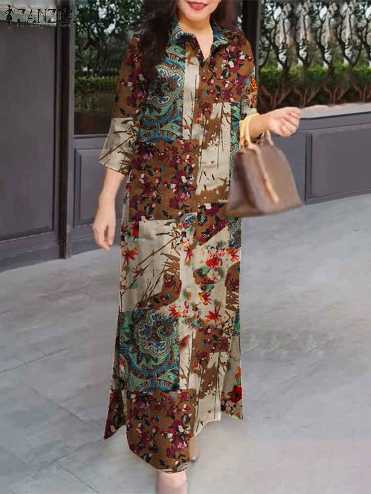 ZANZEA Women Auutmn Dresses Vi - Romper Floral Print reseña y precio