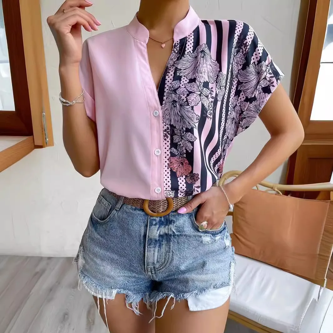 Elegant Fashion Striped Floral - Romper Floral Print reseña y precio