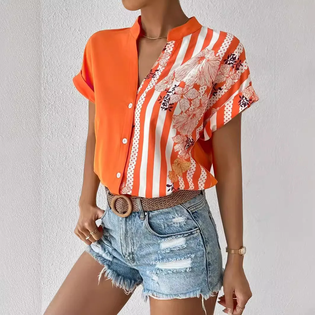 Elegant Fashion Striped Floral - Romper Floral Print reseña y precio