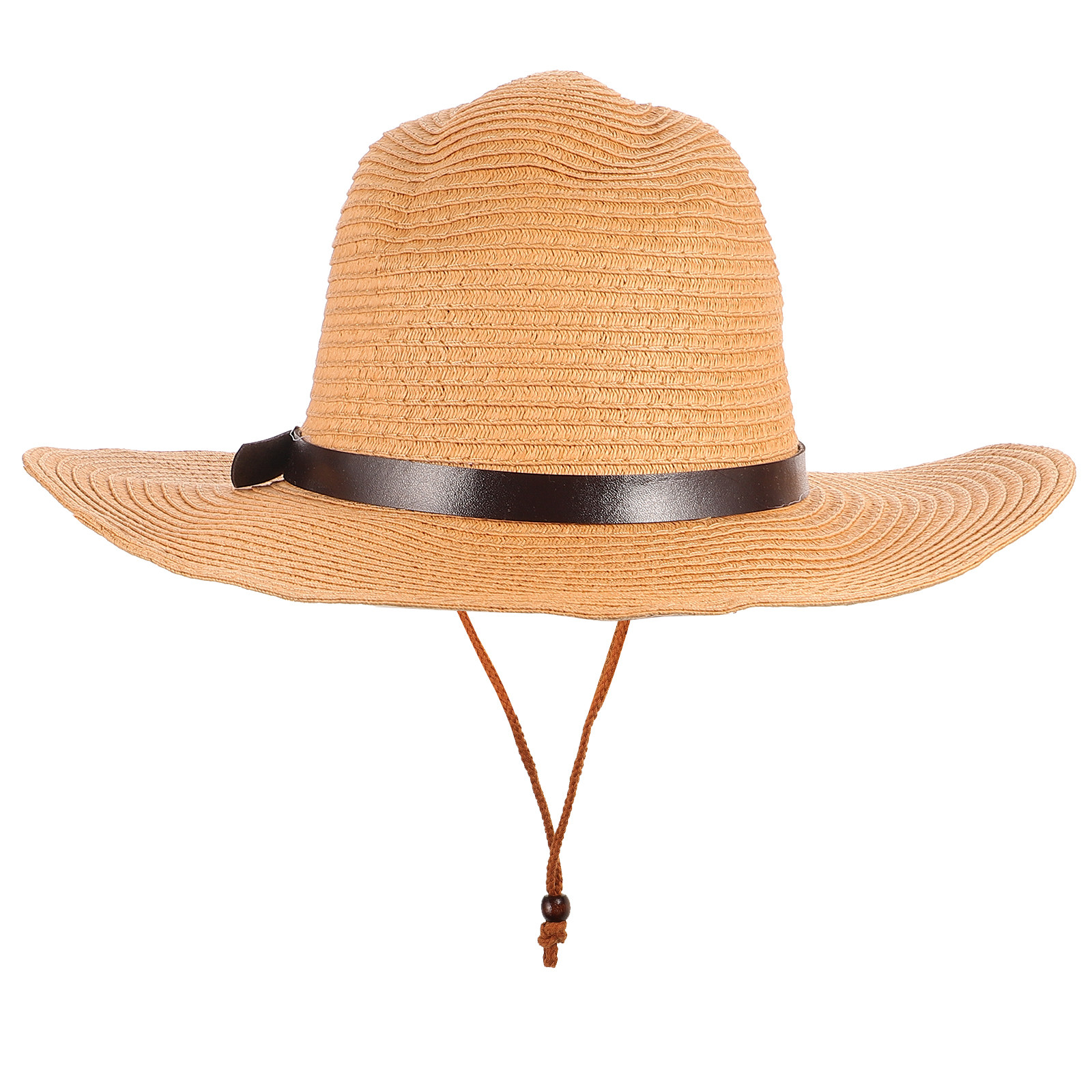 Men Wide Brim Straw Sun Hat Kh - Hat Floppy Wide reseña y precio