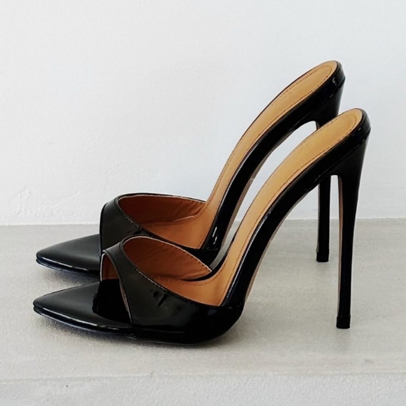 Sexy Pointed Toe High Heel Mul - Cover Up Kaftan reseña y precio