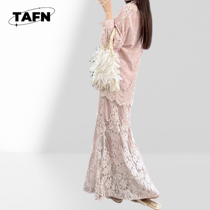 Ladies Fashion Skirt Soft Fabr - Midi Skirt Floral reseña y precio