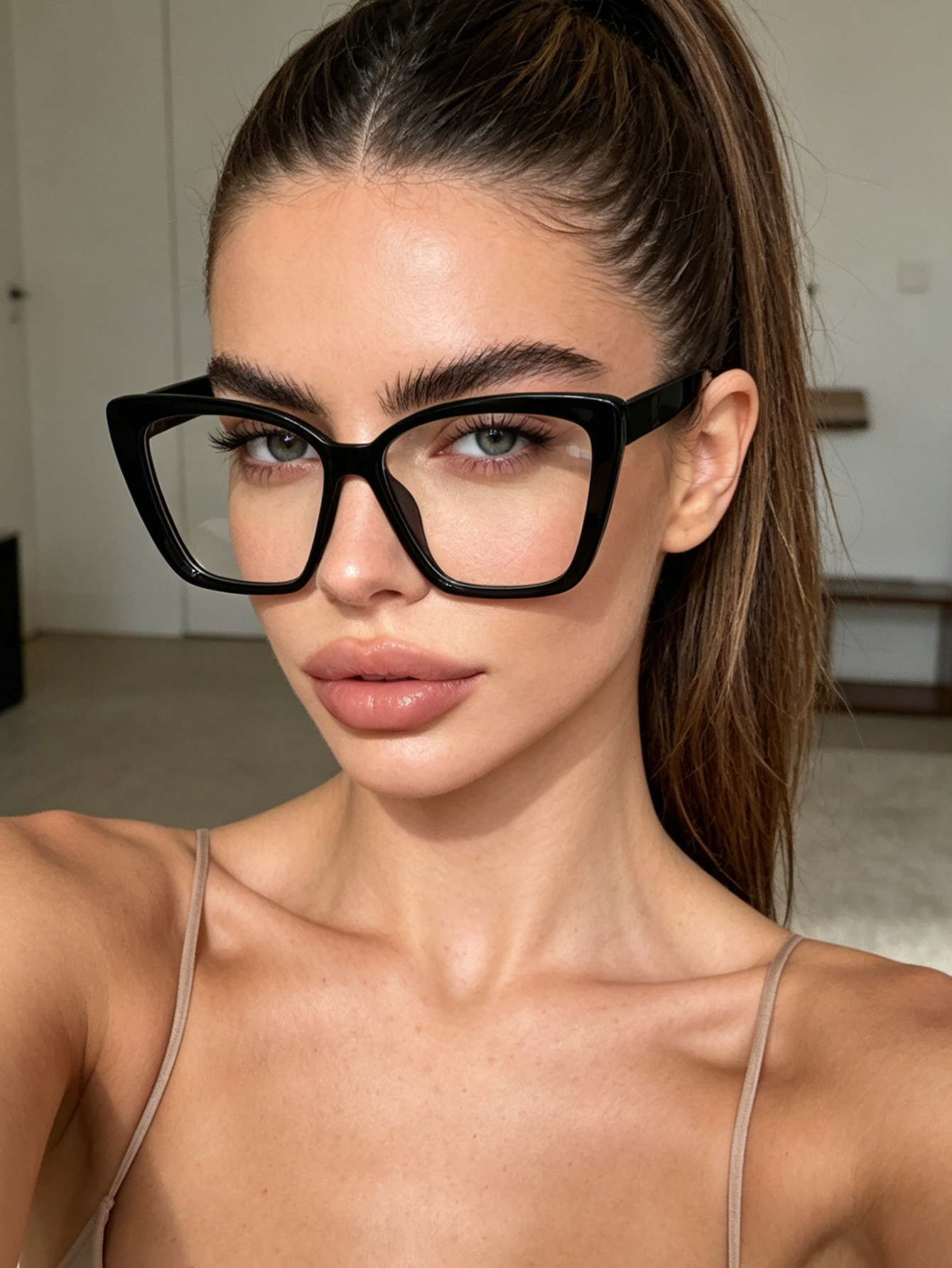 1pc daily fashionable black ca - Sunglasses Cat Eye reseña y precio