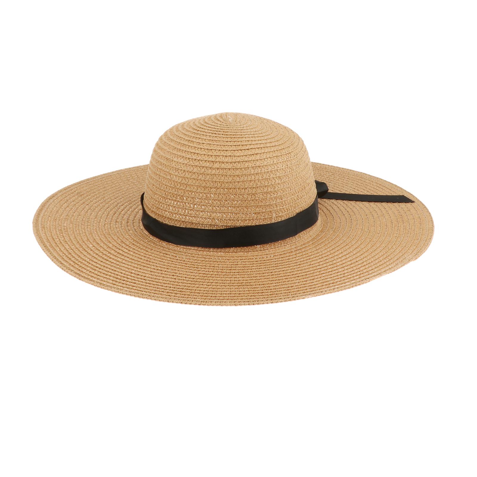Women Wide Brim Straw Sun Hat  - Hat Floppy Wide reseña y precio