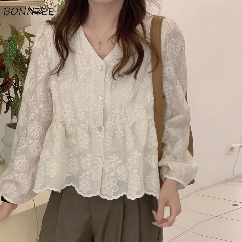 Autumn Shirts Women Elegant Ae - Romper Floral Print reseña y precio