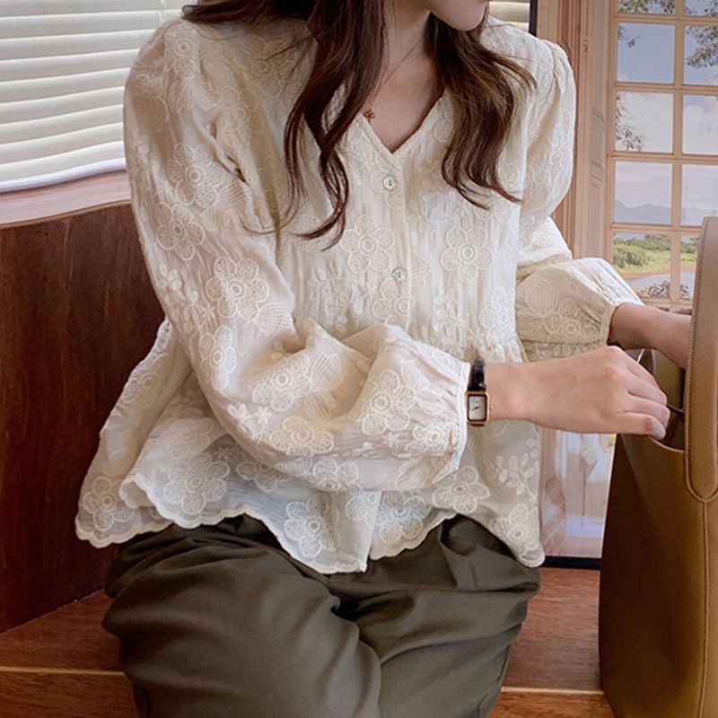 Autumn Shirts Women Elegant Ae - Romper Floral Print reseña y precio